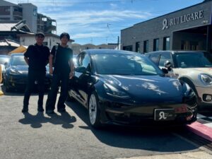 【納車事例】O様へテスラ モデル3 ロングレンジをご納車しました｜大阪・摂津市