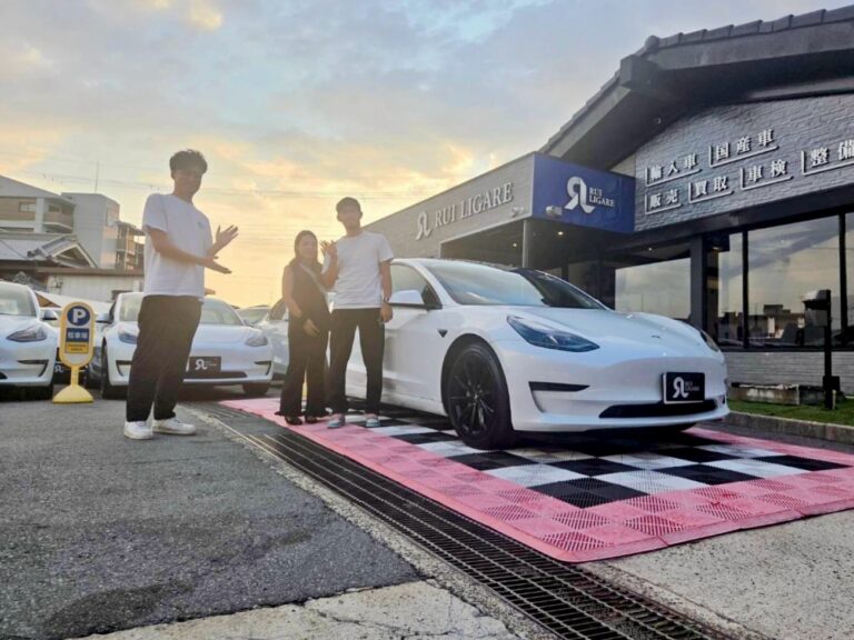 【納車事例】S様へテスラ モデル3 ロングレンジ 上海モデルをご納車しました｜大阪・摂津市